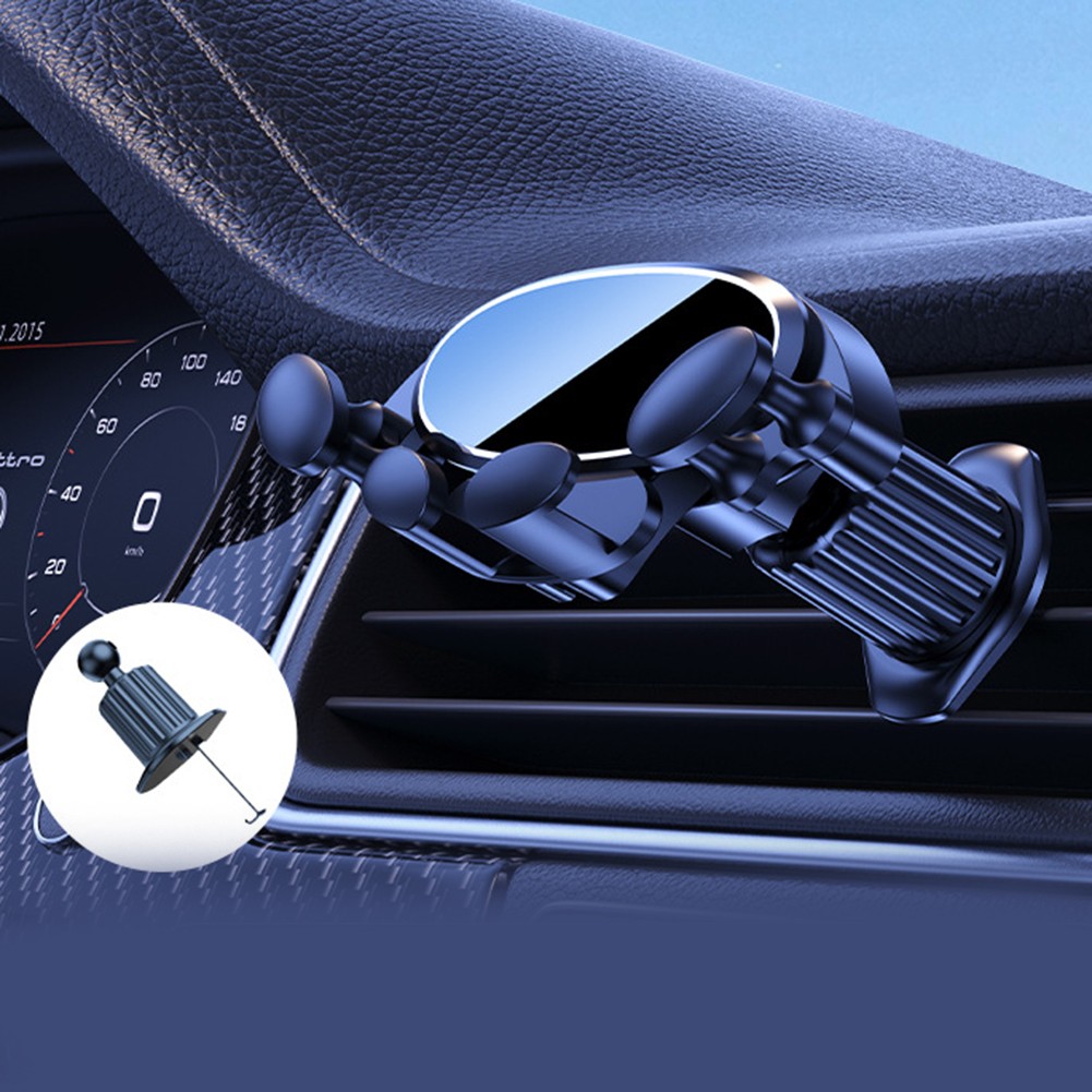 Support Téléphone Voiture Réglable 360 Degrés pour Ventilation Facile Accès - Photo 8 sur 15