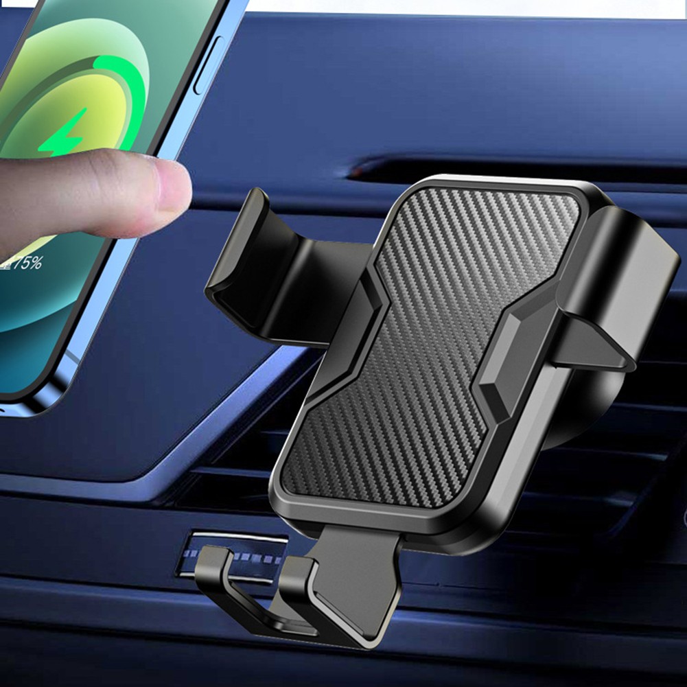 Support de téléphone pour ventilation de voiture avec clip solide et options d - Photo 8 sur 12