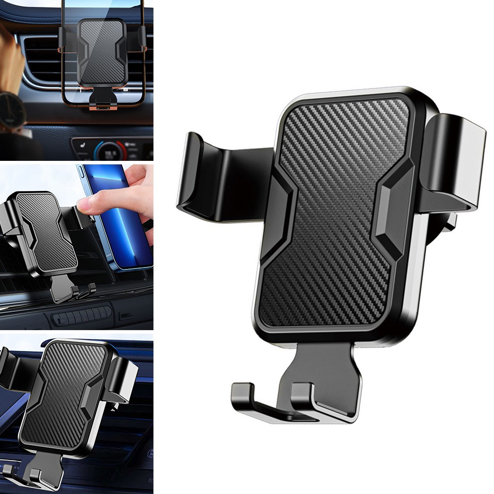 Support de téléphone pour ventilation de voiture avec clip solide et options d