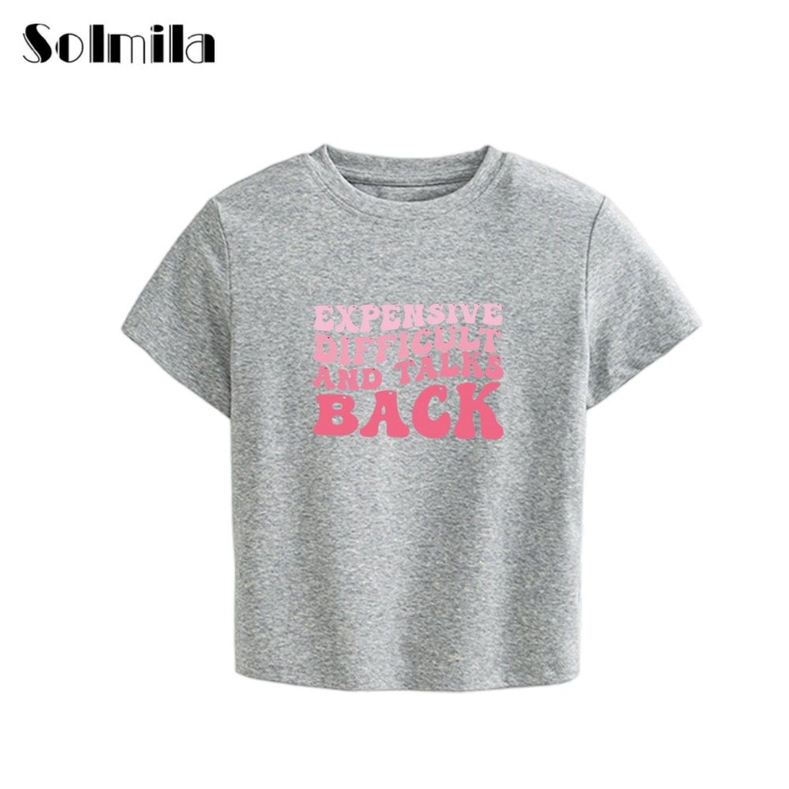 Spring Summer Autumn Basic Short Sleeve Fashion Top 95% Polyester For Clubbing