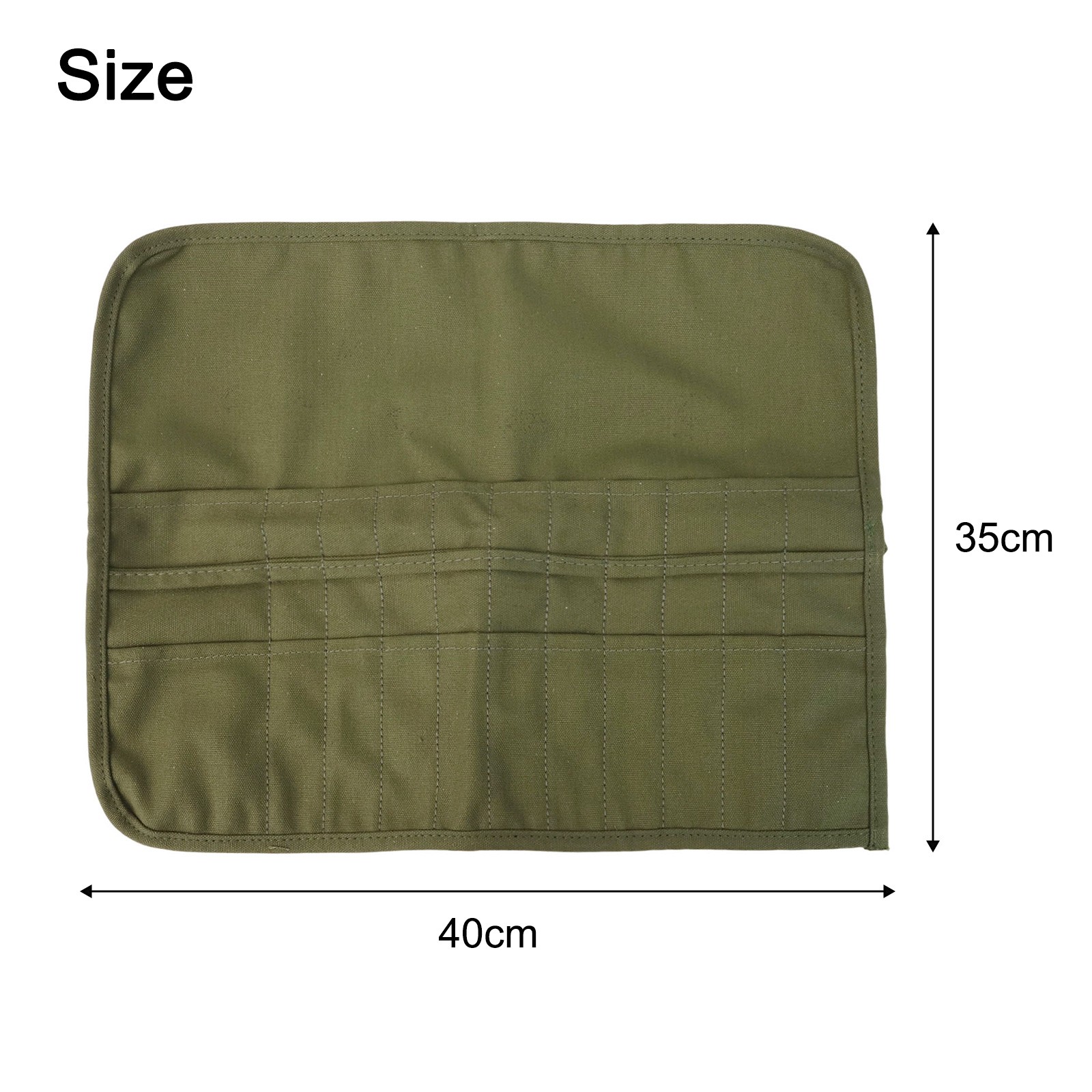 Functional Paintbrush and Pencil Storage Bag for Creative Professionals