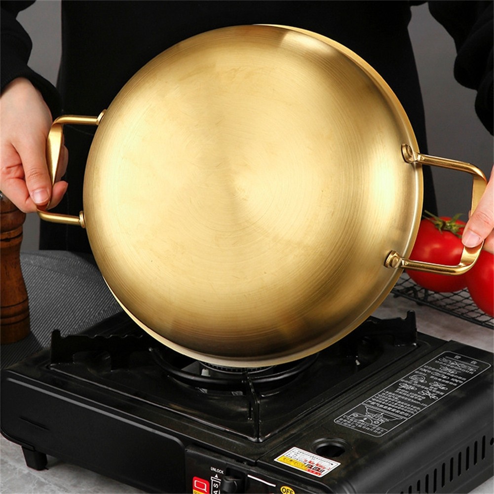 Elegante pentola in acciaio inox per paella e altri pasti deliziosi - Foto 14 di 16