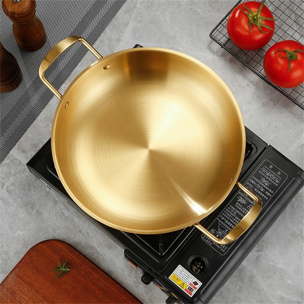 Elegante pentola in acciaio inox per paella e altri pasti deliziosi - Foto 15 di 16