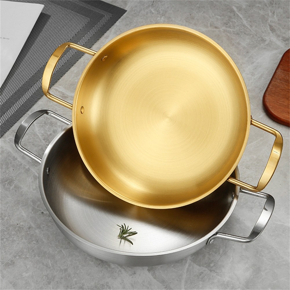 Elegante pentola in acciaio inox per paella e altri pasti deliziosi - Foto 13 di 16