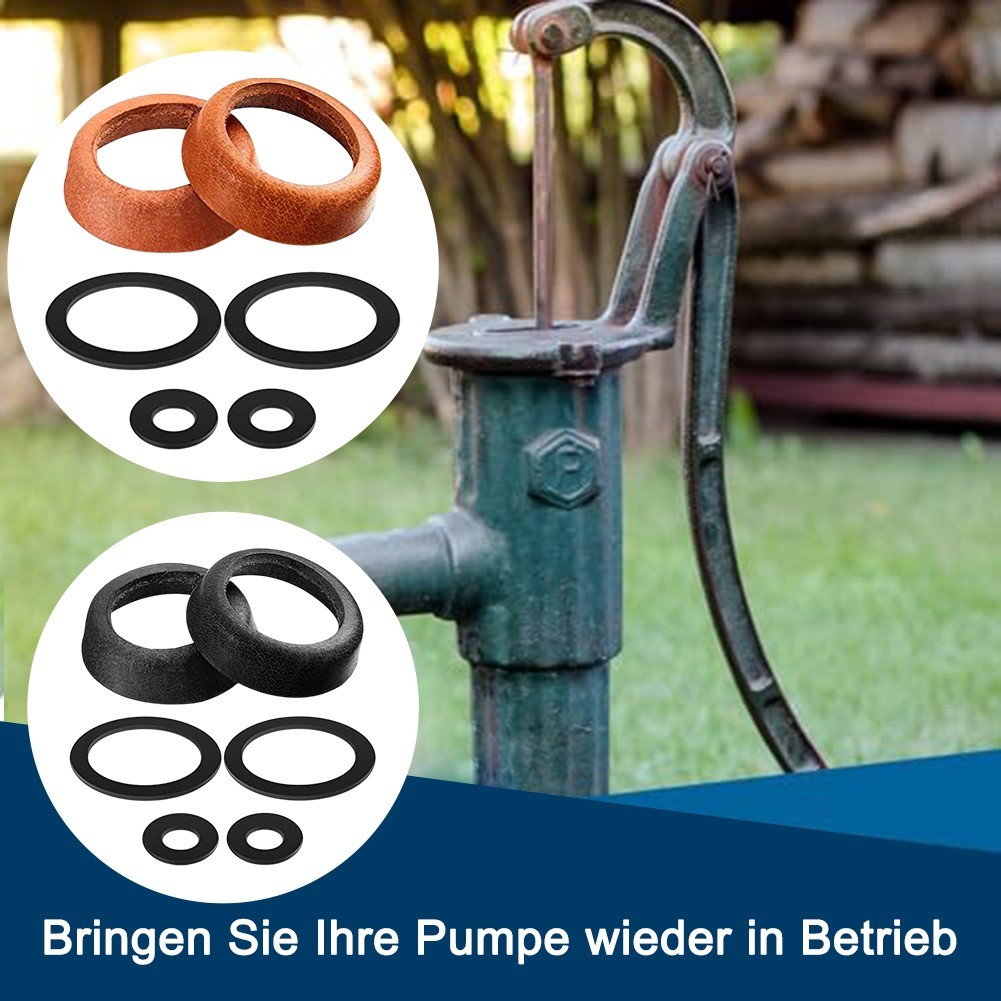 Reliable Cowhide Leather Seals and Gaskets for Hand Pump Model 75 Replacement