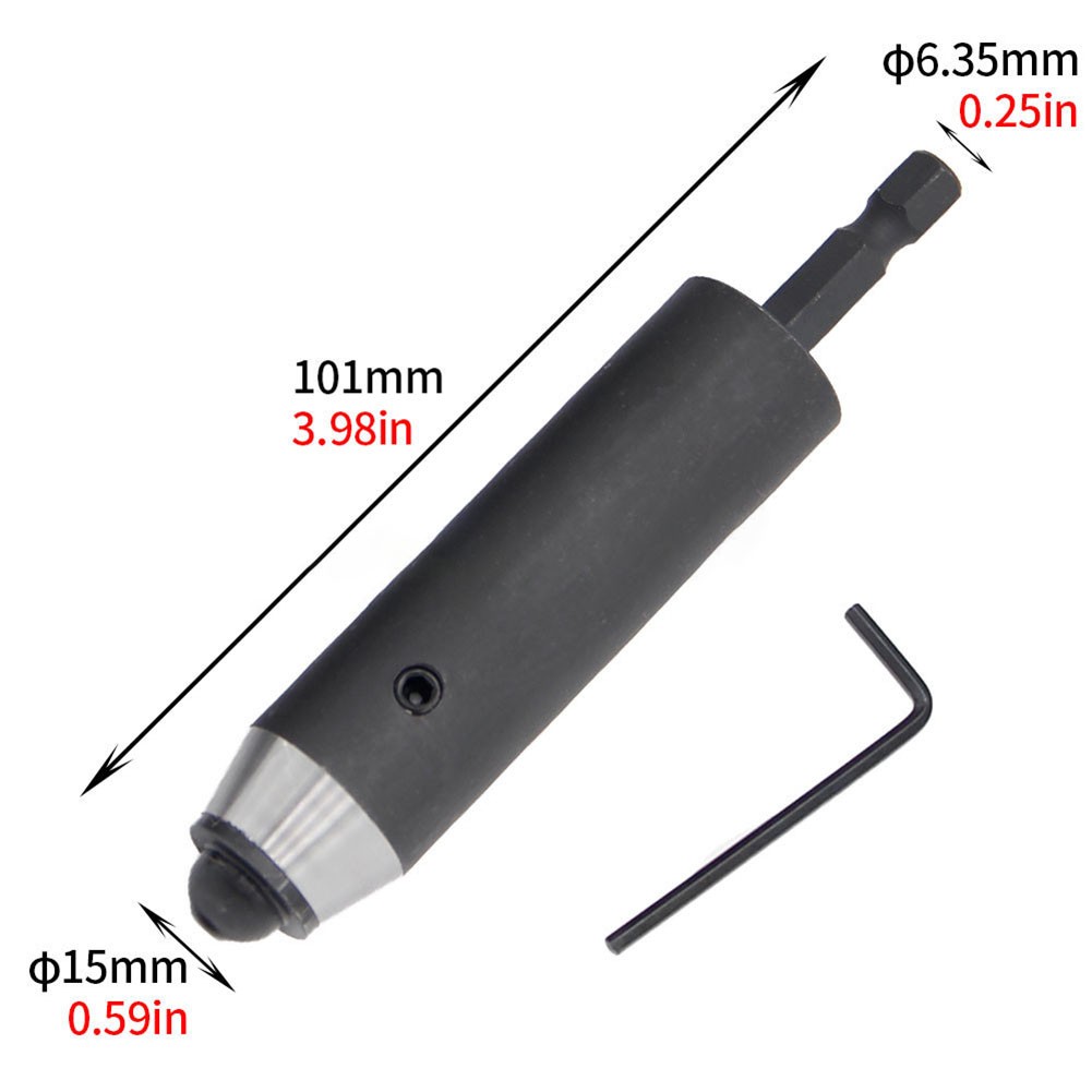 Electric Leather Hole Punch Tool for Crafts and Repairs with Hex Shank Design - Picture 18 of 33