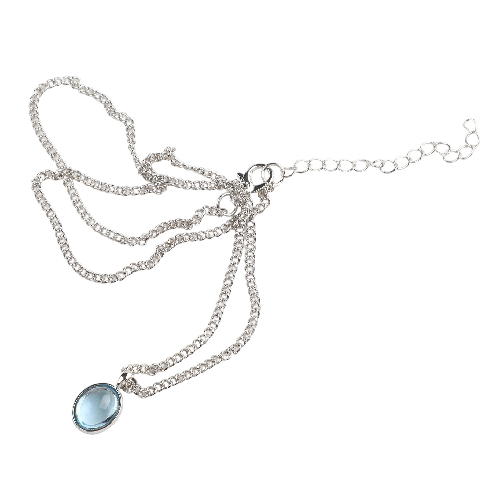 Chic Moonstone Clavicle Necklace Unique and Compact Design for Effortless Style - Picture 28 of 37