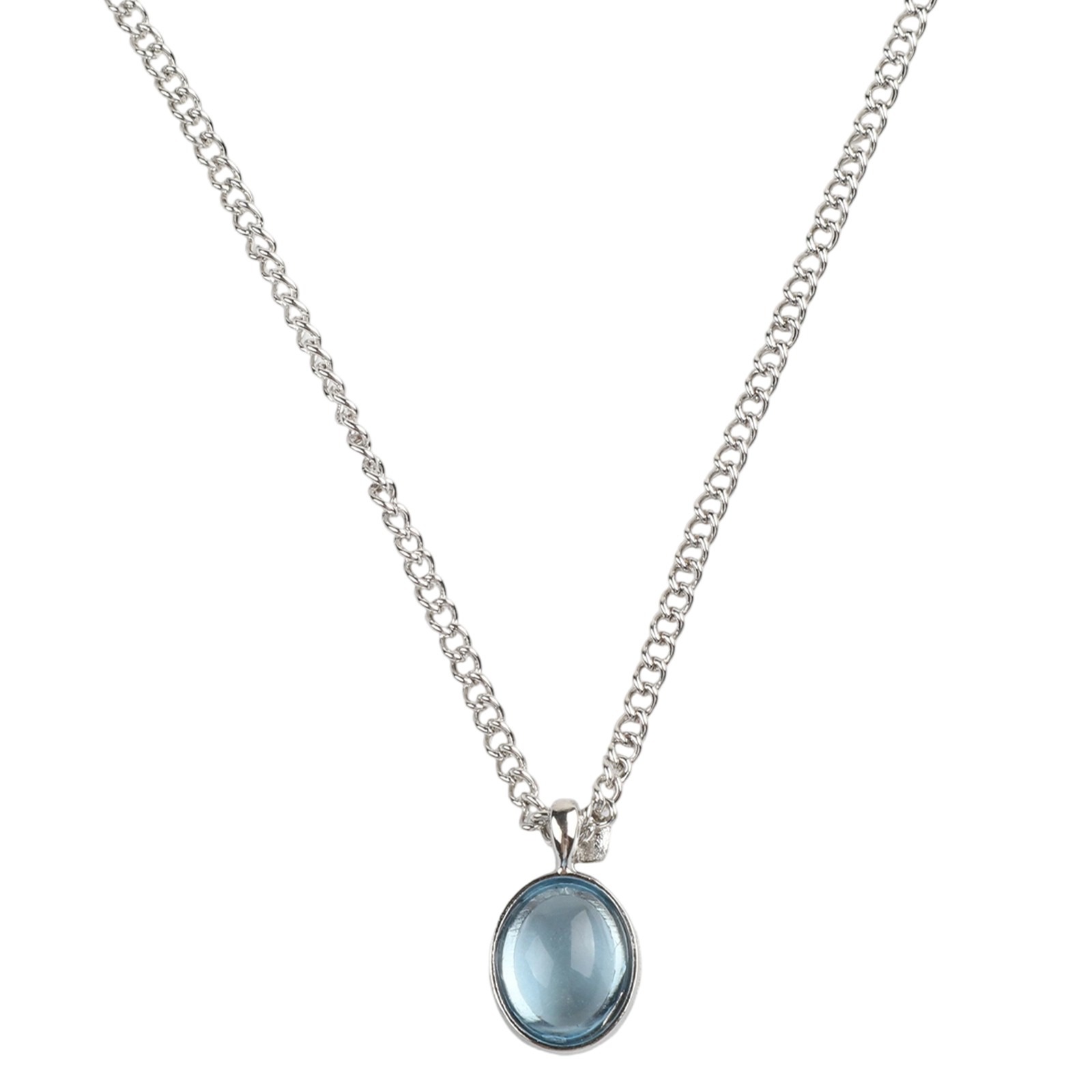 Chic Moonstone Clavicle Necklace Unique and Compact Design for Effortless Style - Picture 27 of 37