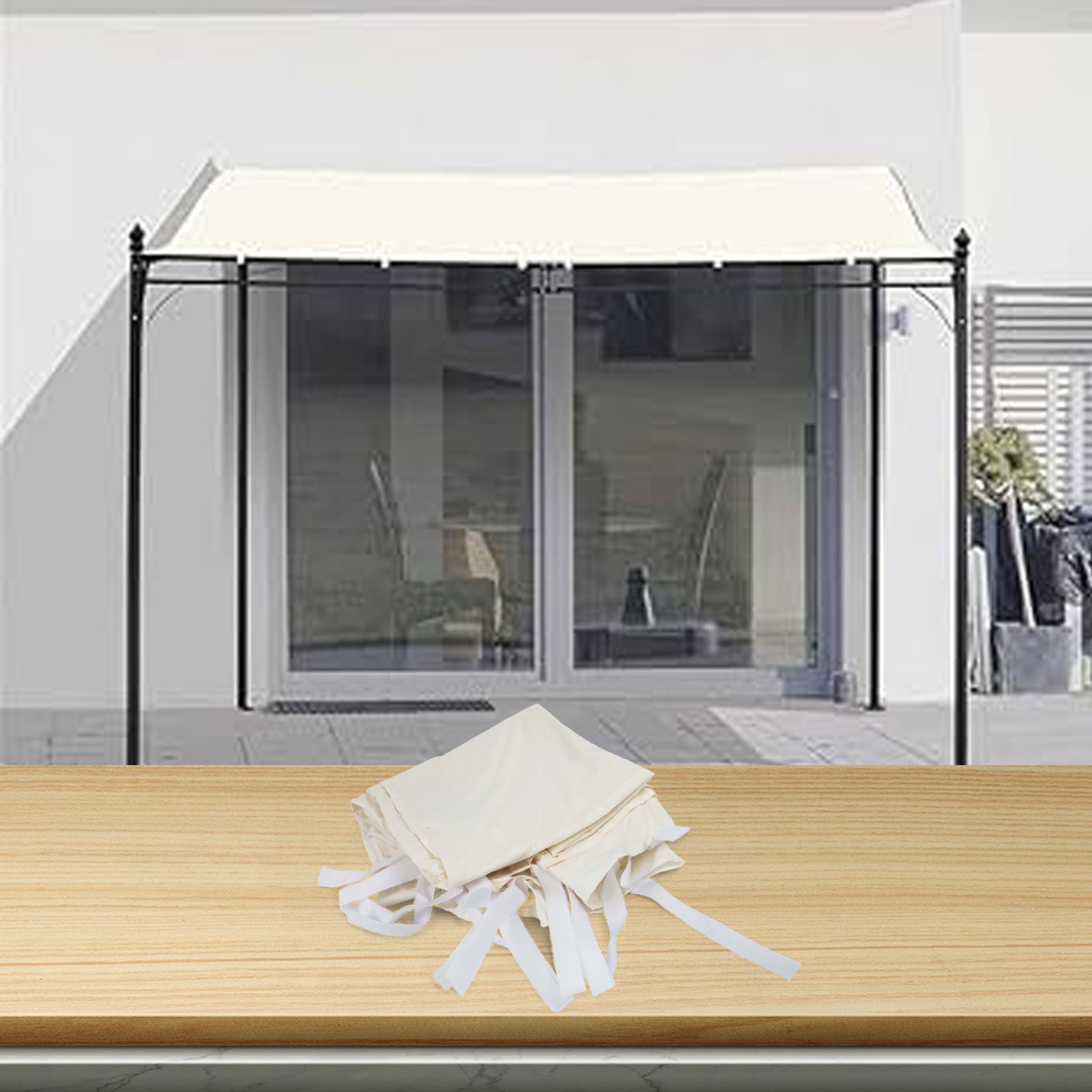 Heavy Duty Shade Cloth Canopy Sunshade Protection for Gardens and Patios