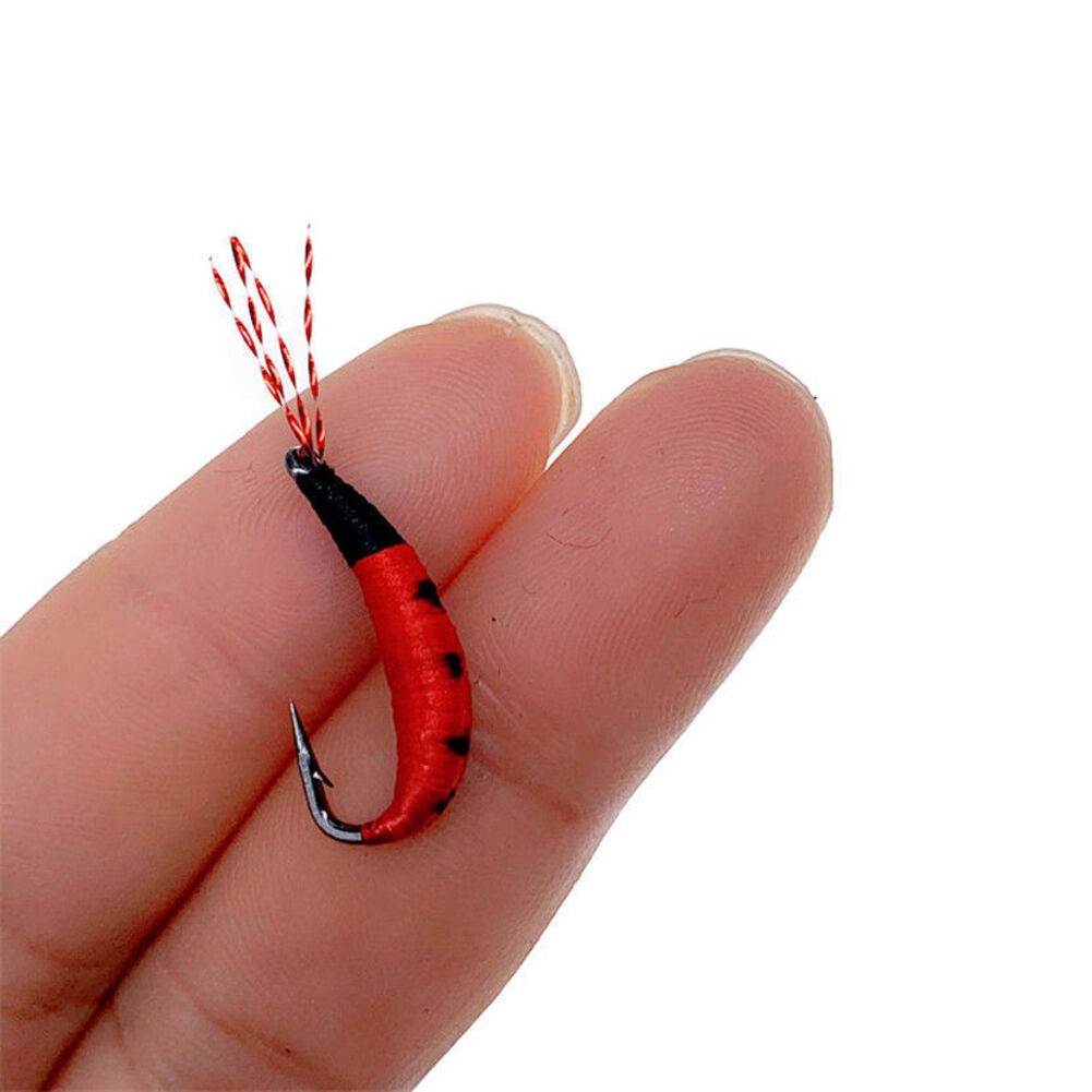 Kit de pêche à la mouche truite et bar avec 8 mouches humides sèches efficace - Photo 27/28
