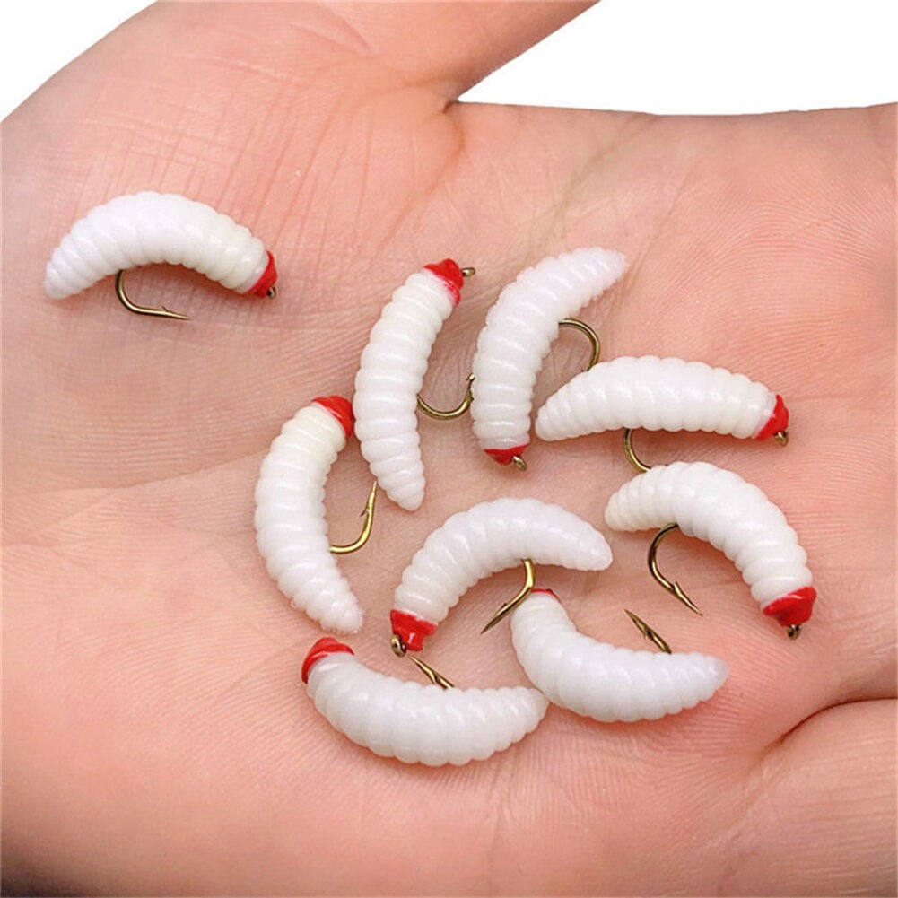 Kit de pêche à la mouche truite et bar avec 8 mouches humides sèches efficace - Photo 25/28