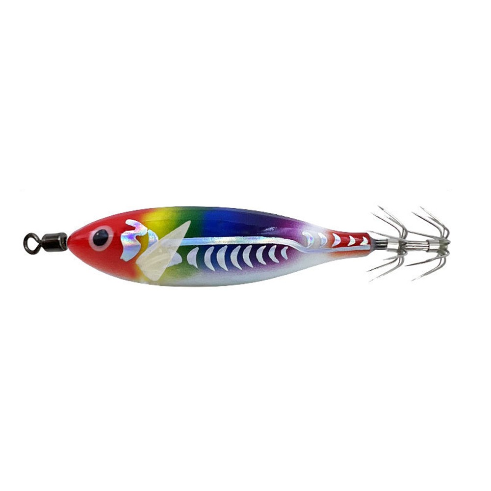 5 7g Glow Squid Jig Köder mit realistischem Design für effektives Nachtangeln - Bild 13 von 13