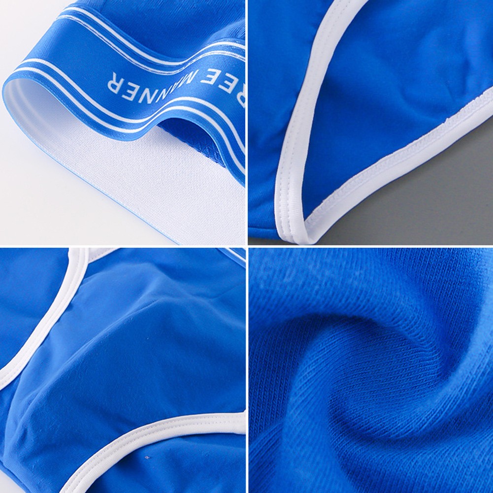 Soft Cotton Briefs for Men Sports Underwear Comfortable and Flexible Fit - Imagen 18 de 20
