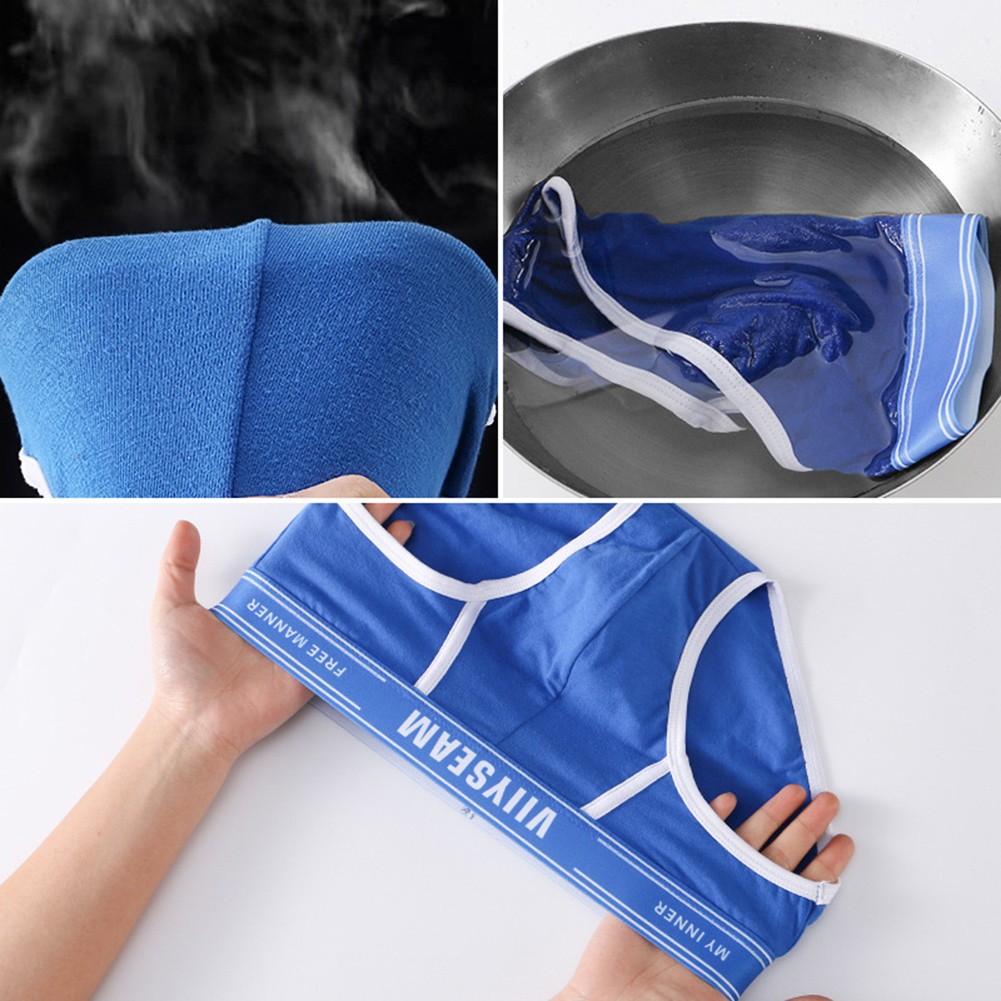Soft Cotton Briefs for Men Sports Underwear Comfortable and Flexible Fit - Imagen 17 de 20