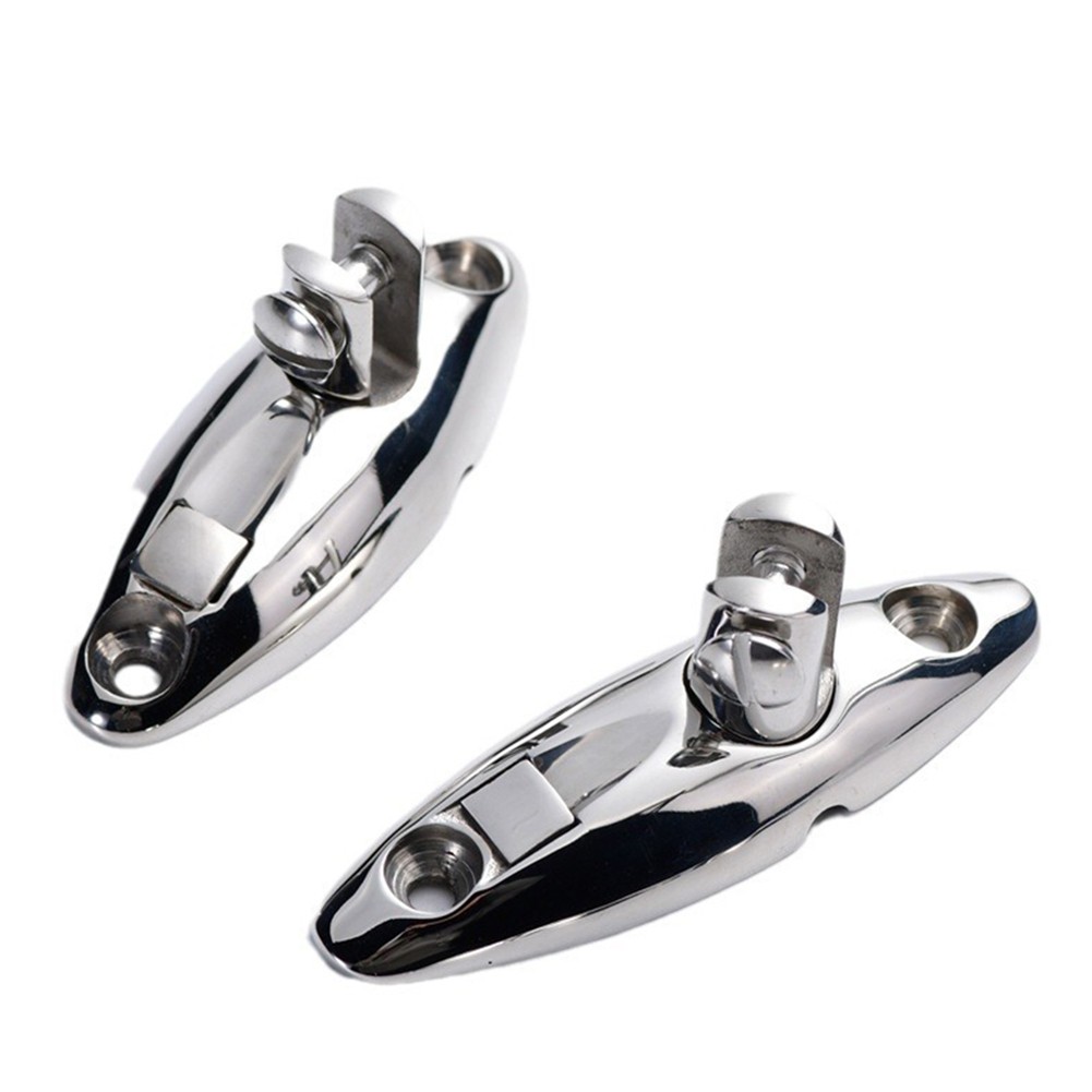 Robustes Schnellspanner Schwenkscharnier für Bimini Tops Marinequalität Edelst - Bild 7 von 9