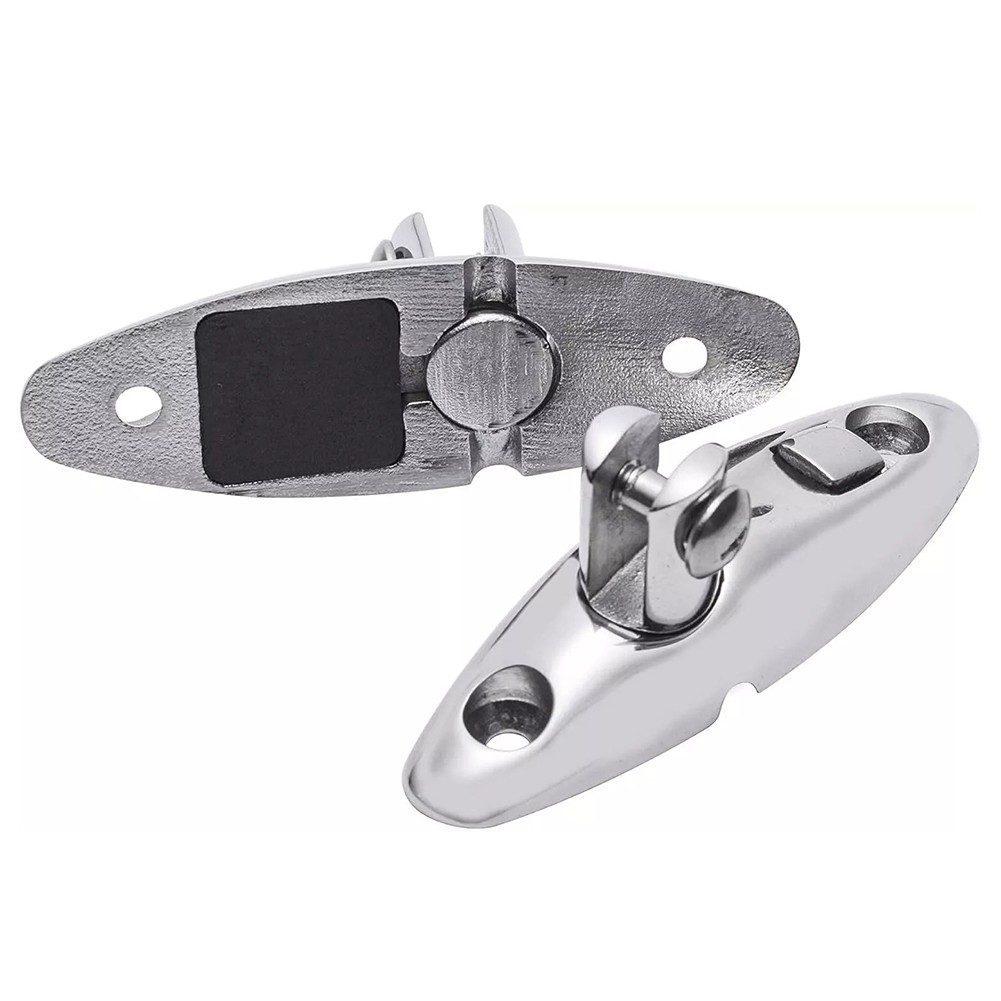 Robustes Schnellspanner Schwenkscharnier für Bimini Tops Marinequalität Edelst - Bild 5 von 9