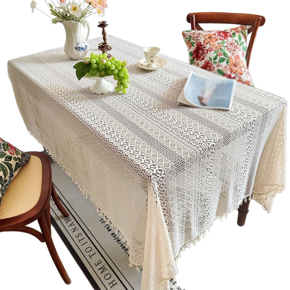 Decorative Table Cover Dust Proofing Cover Living Room Decor Ambient Look - Picture 15 of 24