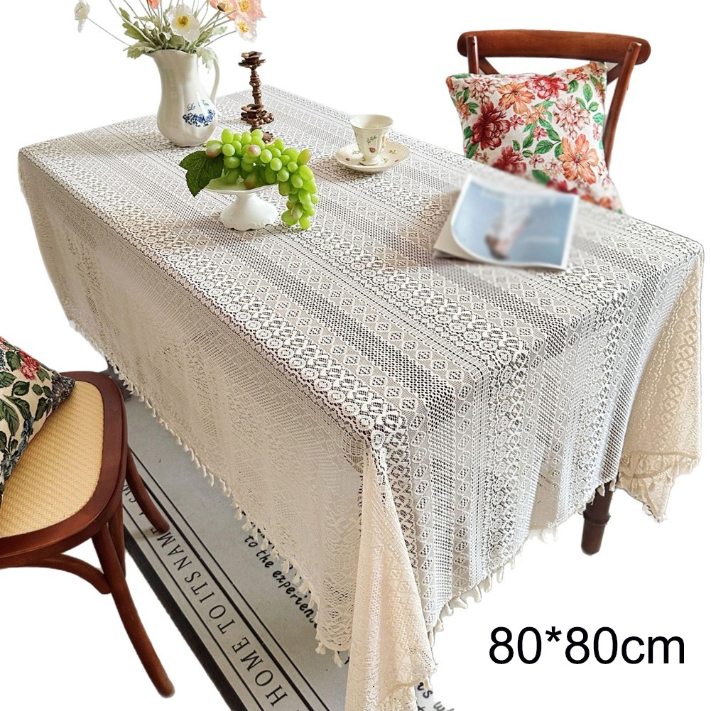 Decorative Table Cover Dust Proofing Cover Living Room Decor Ambient Look - Picture 14 of 24