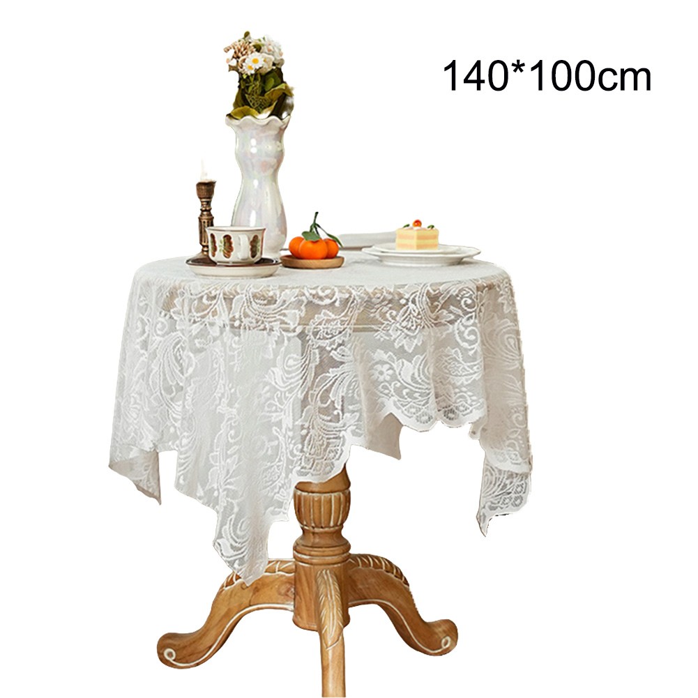 Decorative Lace Table Cover for Dining and Coffee Tables For Rectangular Round - Picture 45 of 60