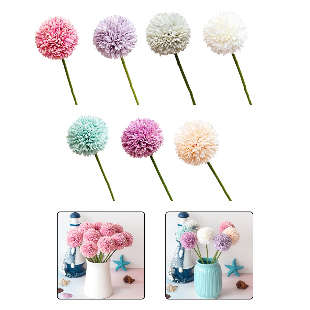Decoración de mesa decoración del hogar flores artificiales buenos plásticos - Imagen 21 de 52