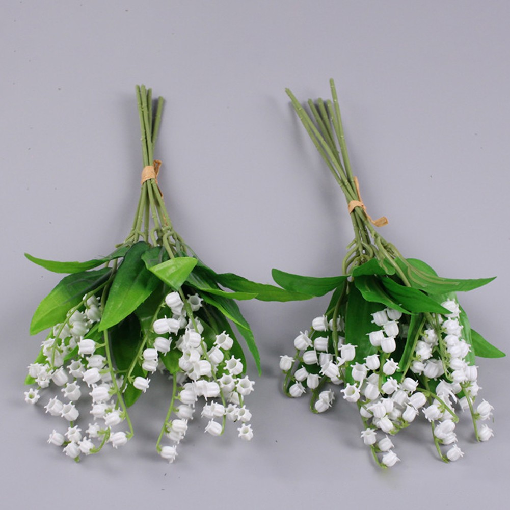 Lebendige künstliche Maiglöckchen Blumen für elegante Wohn- und Bürodekorati