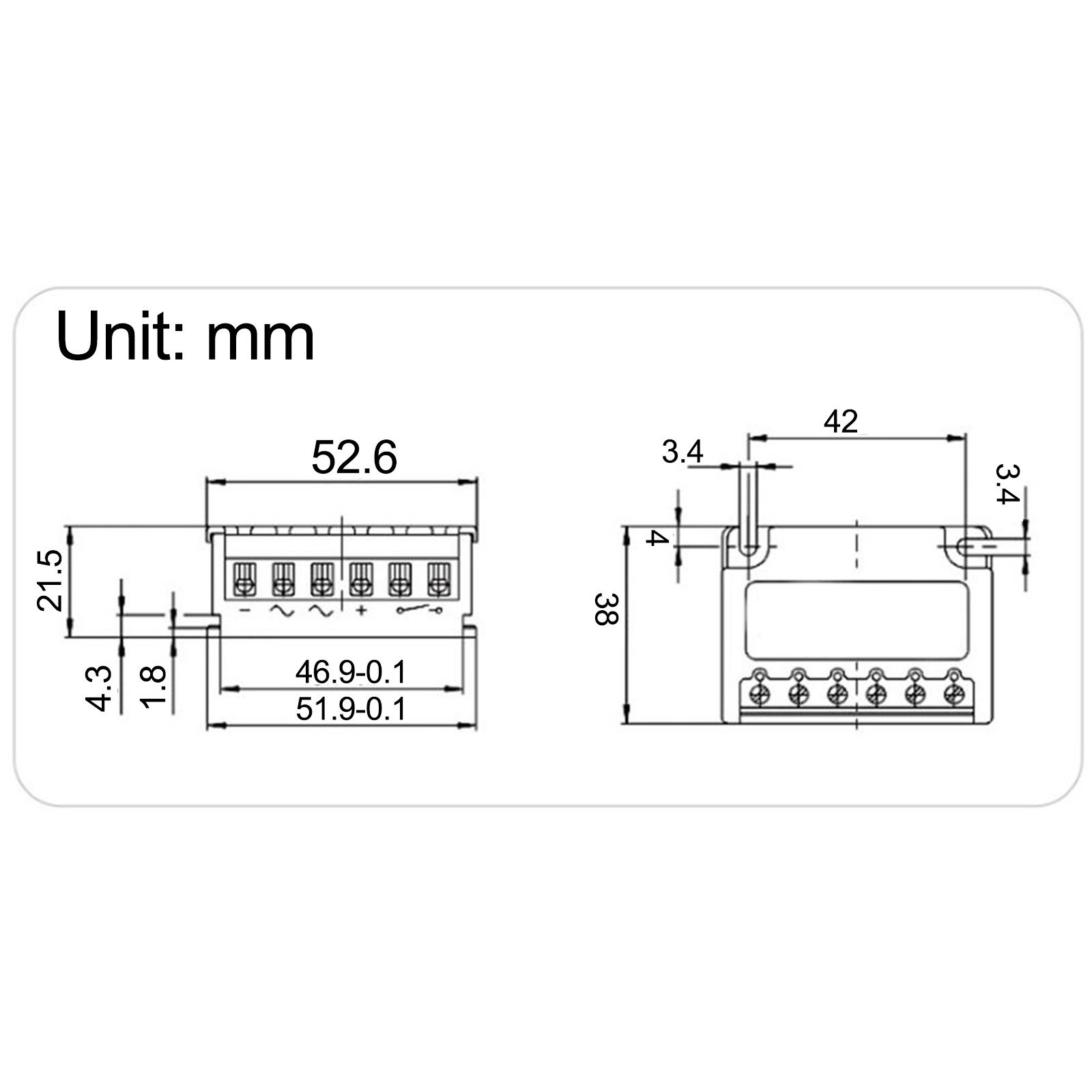 Easily Integratable Brake Rectifier Designed Specifically for DC Applications