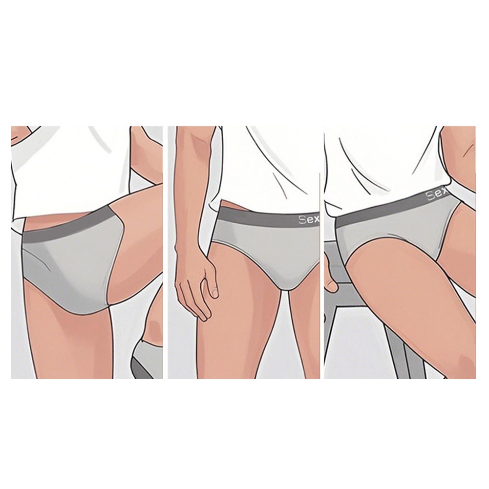 Calzoncillos ultra ligeros de seda helada transparentes de secado rápido transpirables para hombre - Imagen 21 de 30