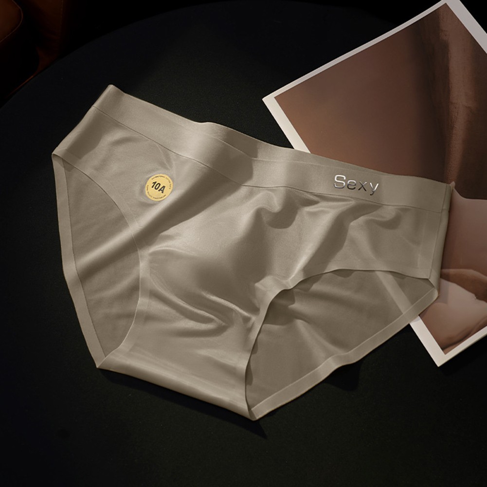 Calzoncillos ultra ligeros de seda helada transparentes de secado rápido transpirables para hombre - Imagen 25 de 30