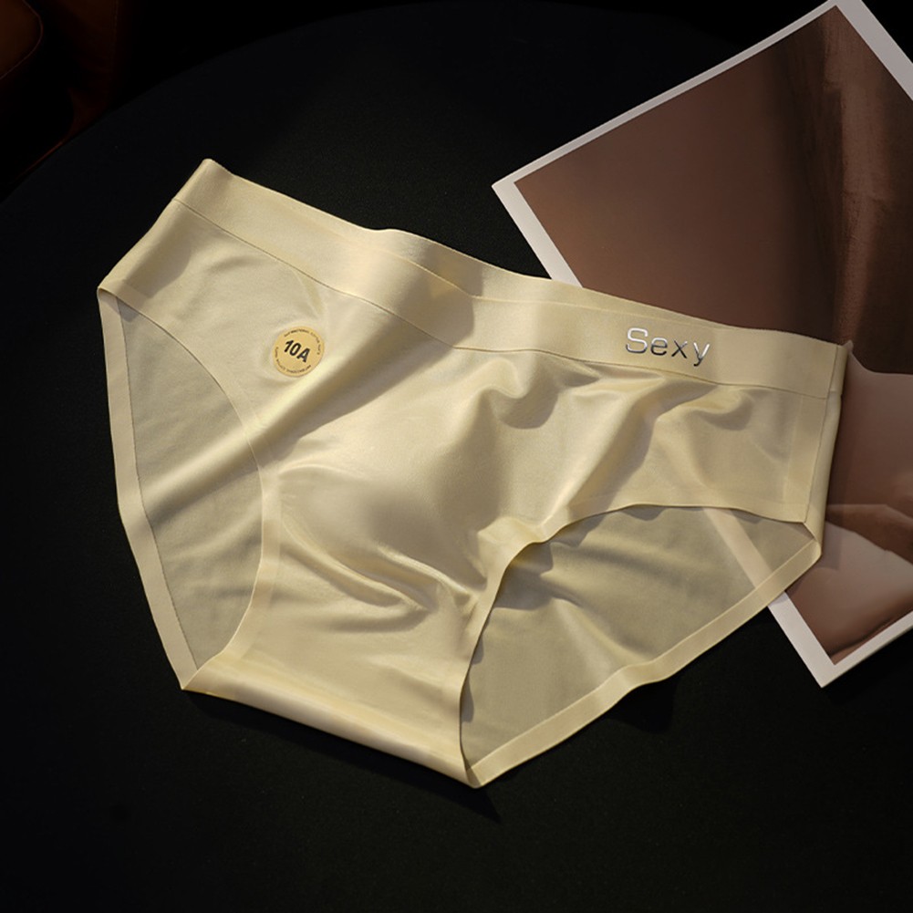 Calzoncillos ultra ligeros de seda helada transparentes de secado rápido transpirables para hombre - Imagen 29 de 30