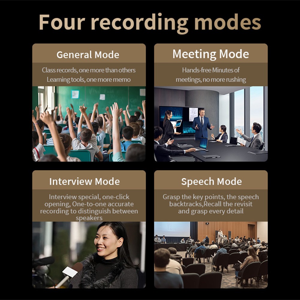 Voice Recording Assistant with AI Support for 134 Language Transcription - Picture 5 of 8