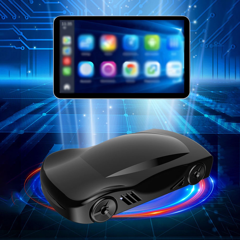 F??r CarPlay i f??r Samochodowy adapter bezprzewodowy Android z podstawą karty TF??tzung - Zdjęcie 8 z 8