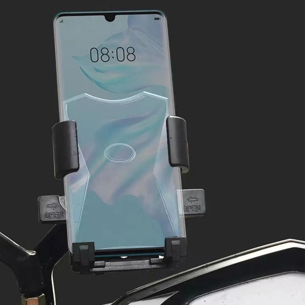 Support Téléphone Robuste pour Motos Angle de Vision Réglable pour Navigation - Photo 10 sur 12