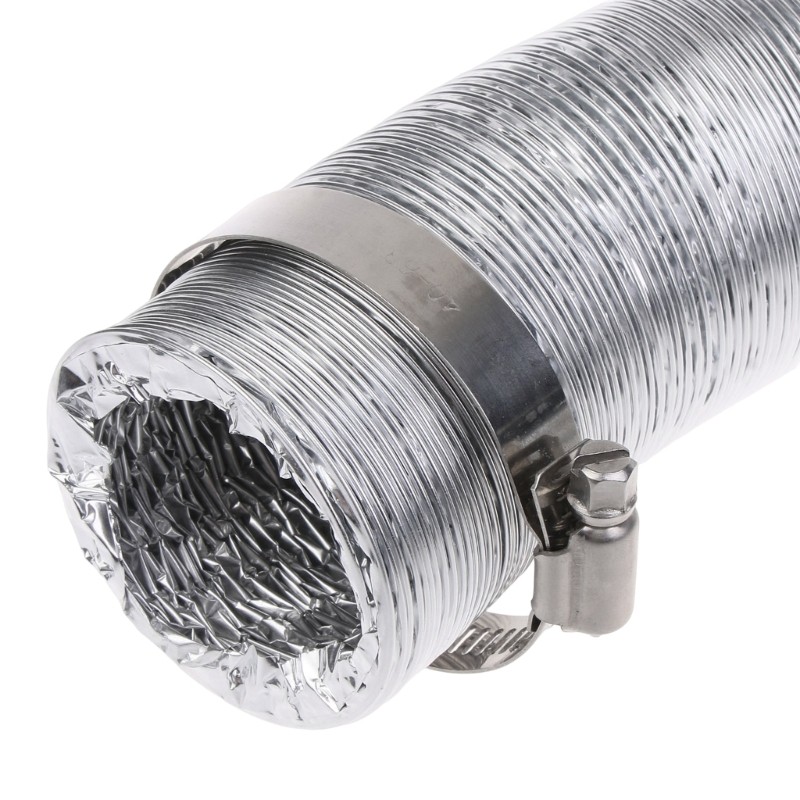 Flexible Ventilation Ducting Made from Robust Aluminum Foil for Longevity