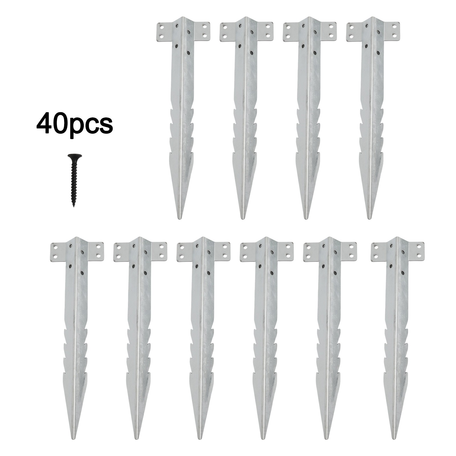For Garden Bracket Set 10 or 20 Packs for Raised Beds and Landscape Edges