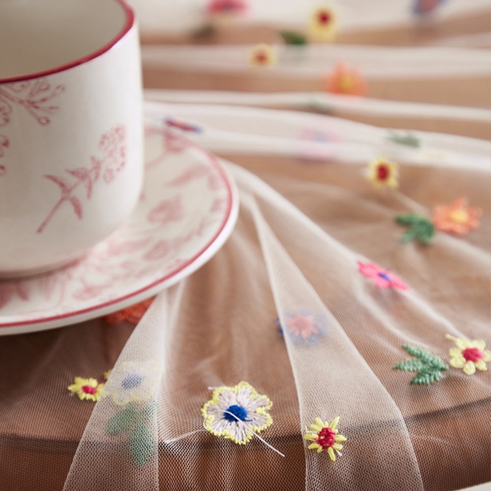 Charming Flower Lace Table Cover Enhance Your For Home and Event Decor - Picture 18 of 22
