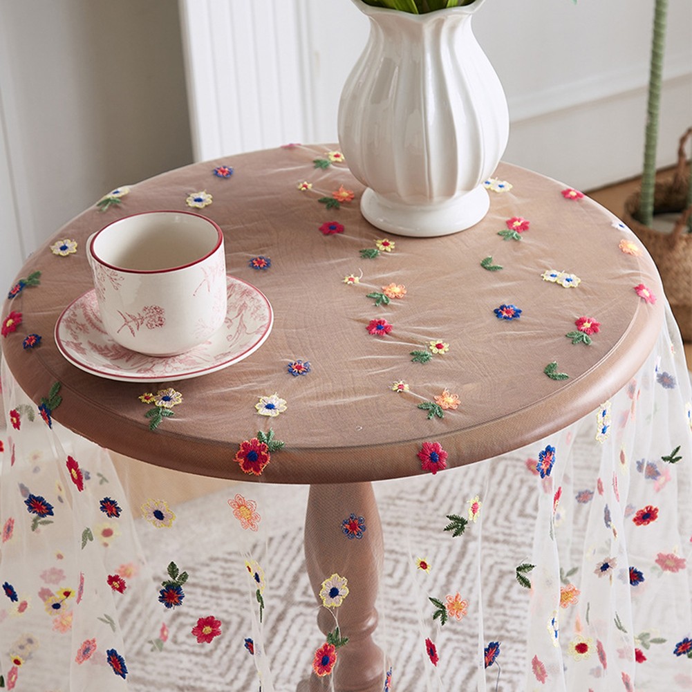 Charming Flower Lace Table Cover Enhance Your For Home and Event Decor - Picture 19 of 22