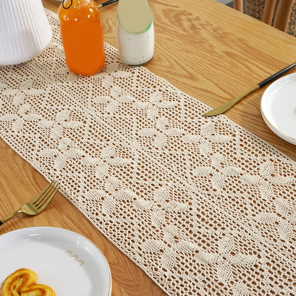 Runner da tavolo boemo alla moda ornato con nappe per arredamento casa elegante - Picture 15 of 35