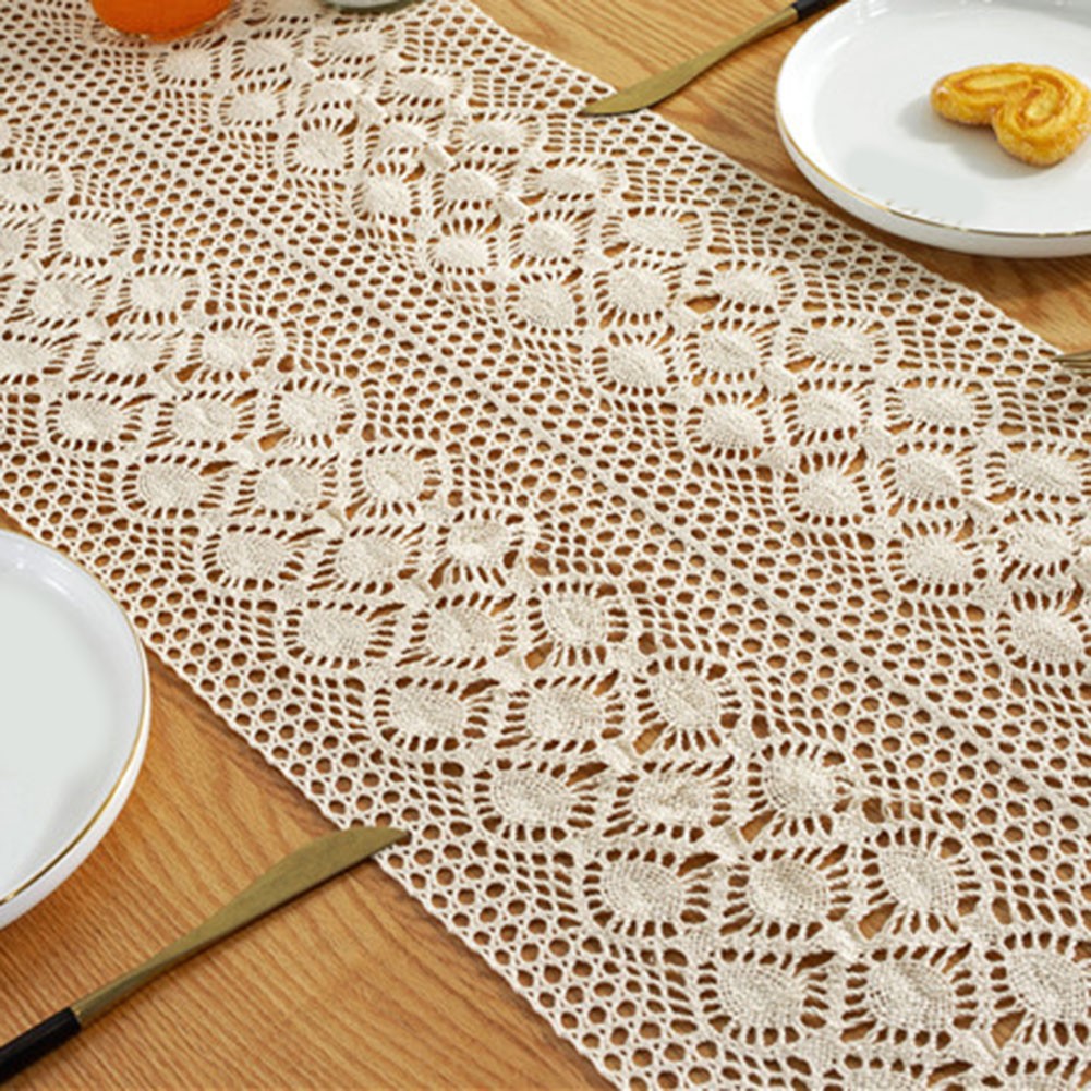 Runner da tavolo boemo alla moda ornato con nappe per arredamento casa elegante - Picture 28 of 35