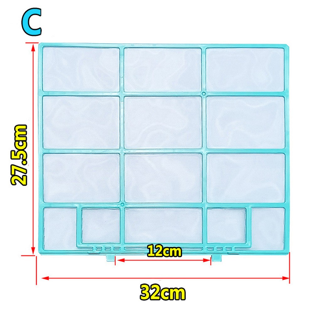 Indoor Air Conditioner Dust Screen 2pcs Accessories for Filter Maintenance