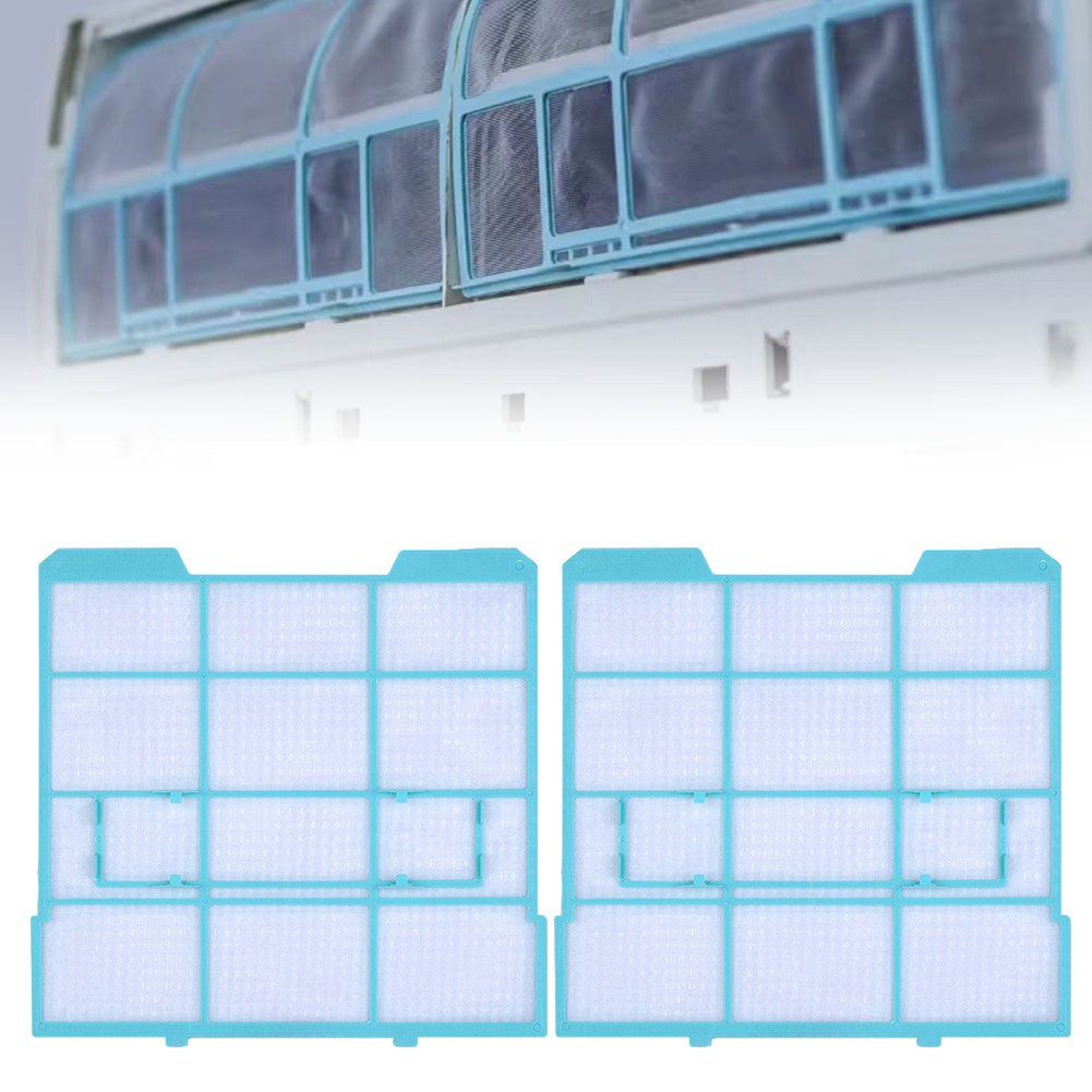 Air Conditioner Hanging Dust Screen 2pcs Filter Accessories for Indoor Units - Picture 25 of 59