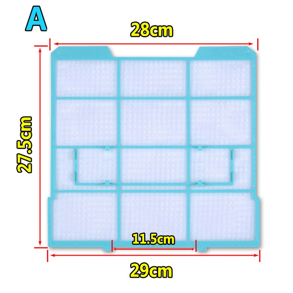Air Conditioner Hanging Dust Screen 2pcs Filter Accessories for Indoor Units - Picture 34 of 59