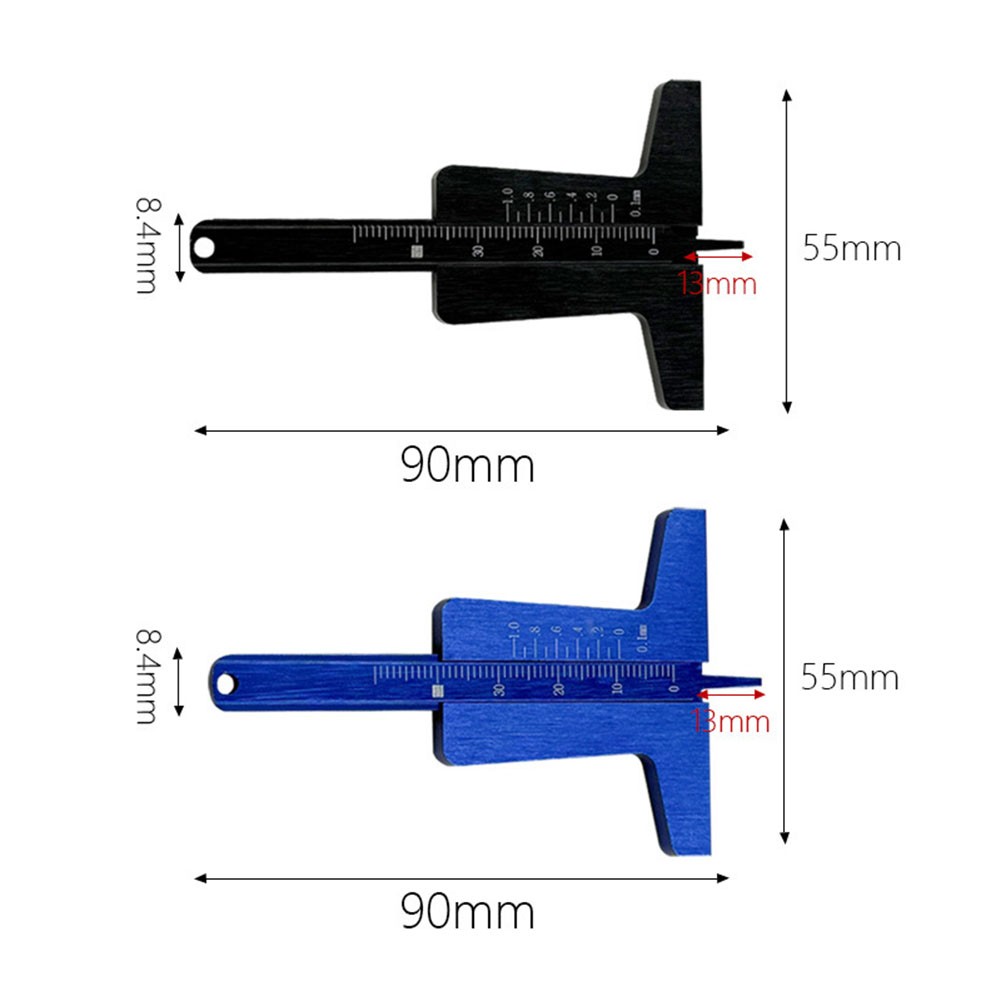 Profundómetro de banda de rodadura de neumáticos de automóvil con sonda de alta resistencia para mediciones confiables - Imagen 19 de 19