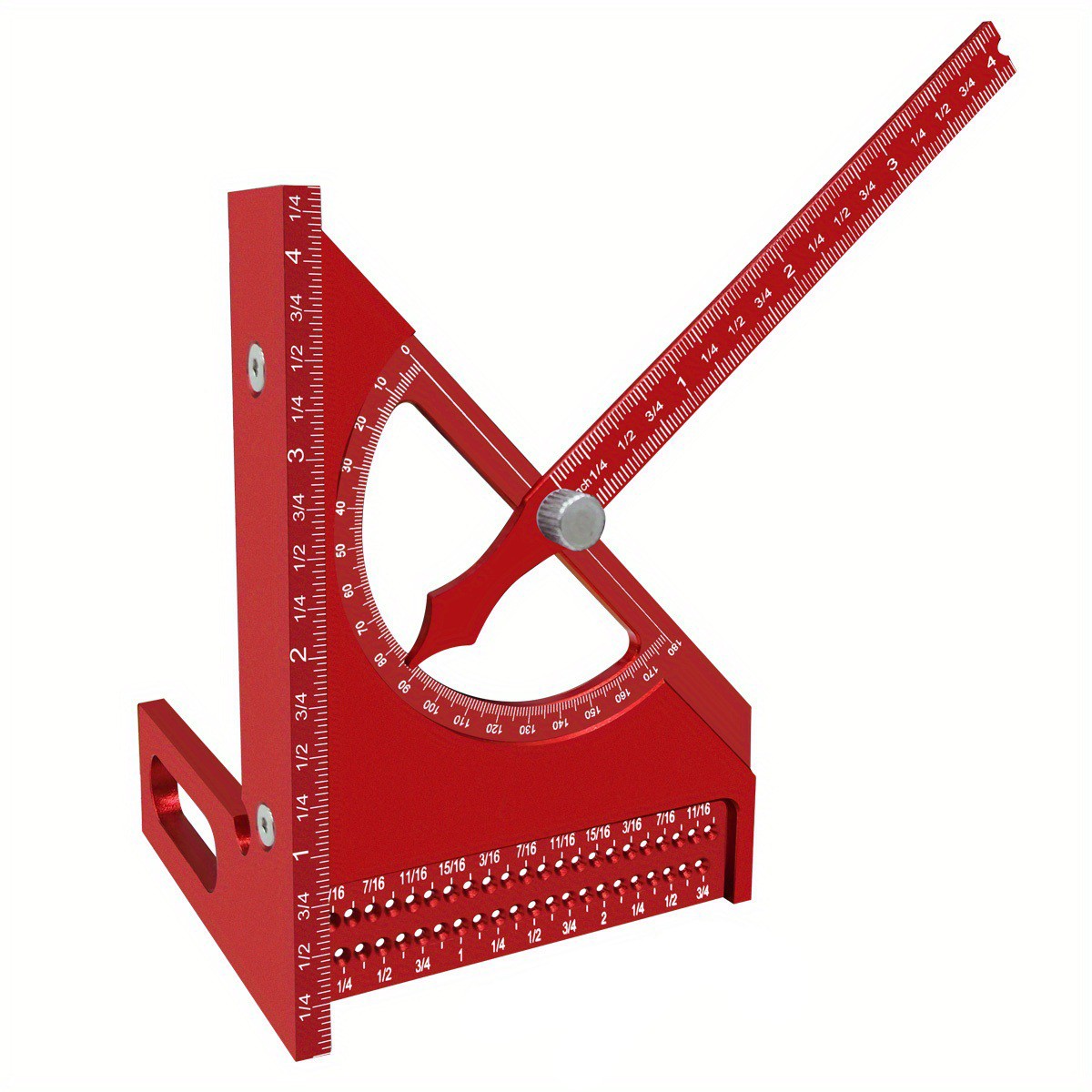 Adjustable Multi Angle Measuring Ruler for Accurate Square Marking Lines - Picture 10 of 23