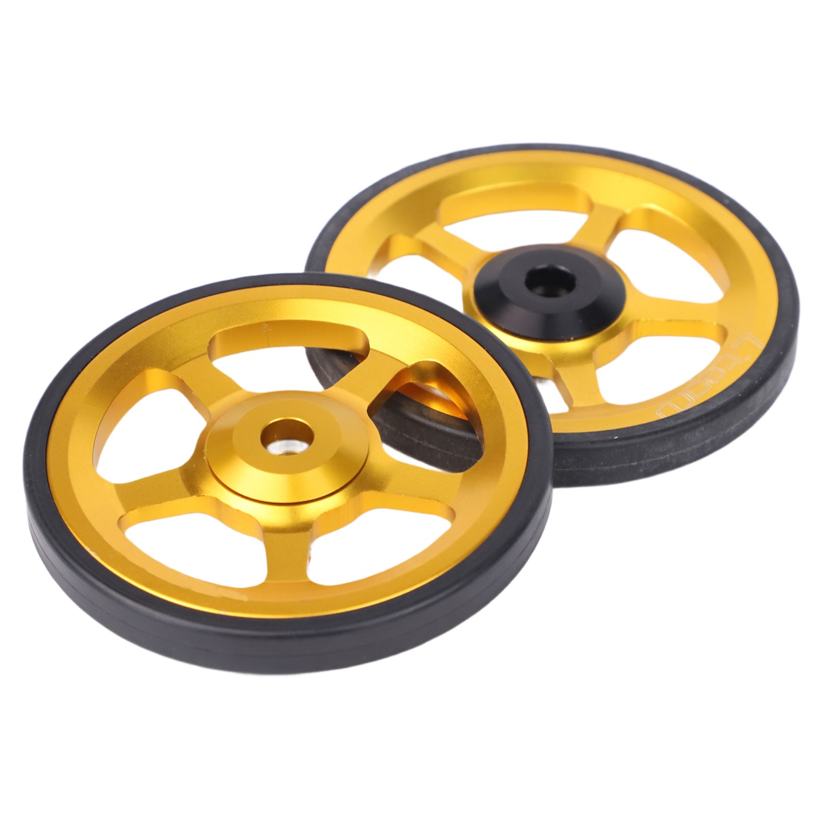 60mm Folding Bike Replacement Wheels for Brompton and For 3Sixty with Screws - Picture 28 of 35