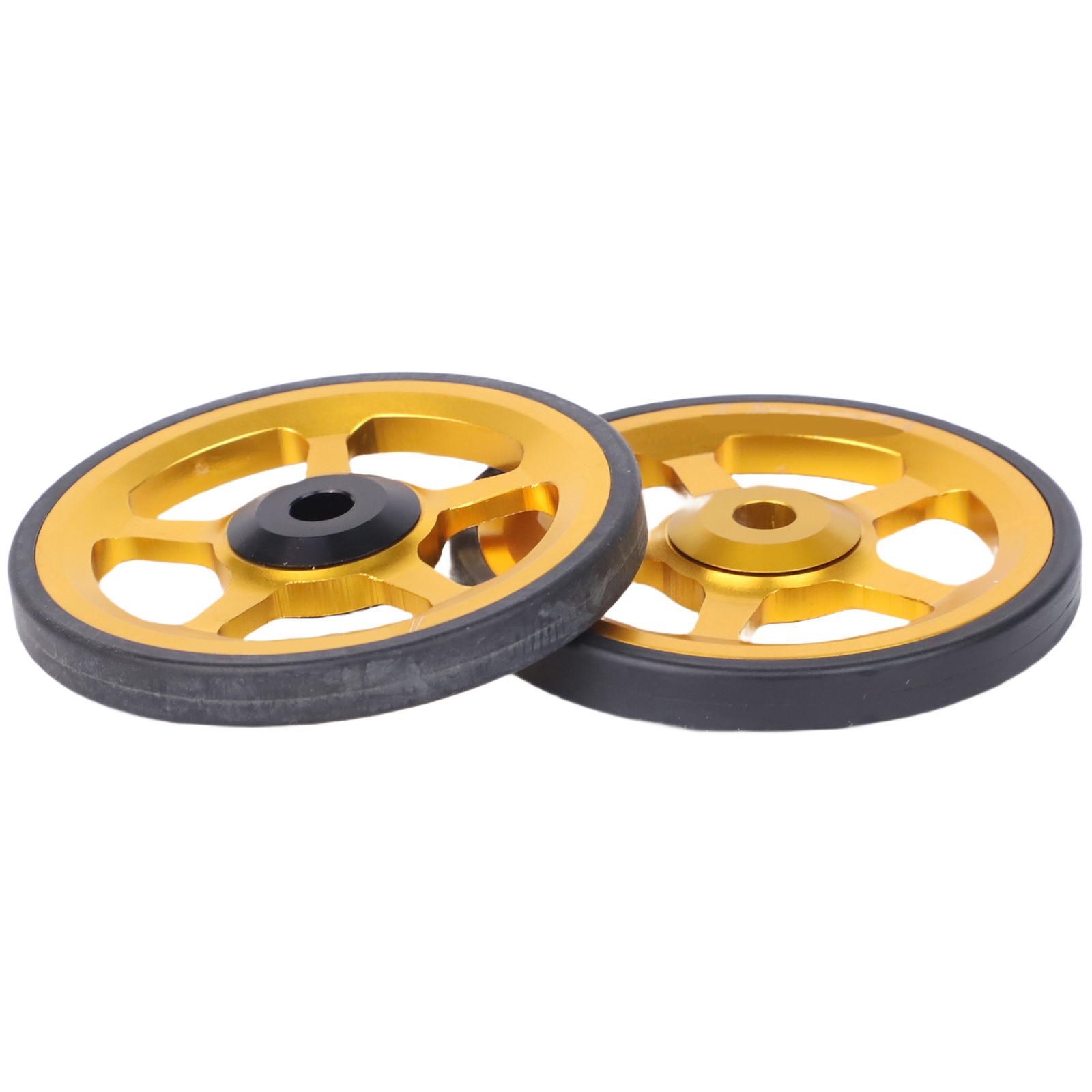 60mm Folding Bike Replacement Wheels for Brompton and For 3Sixty with Screws - Picture 27 of 35