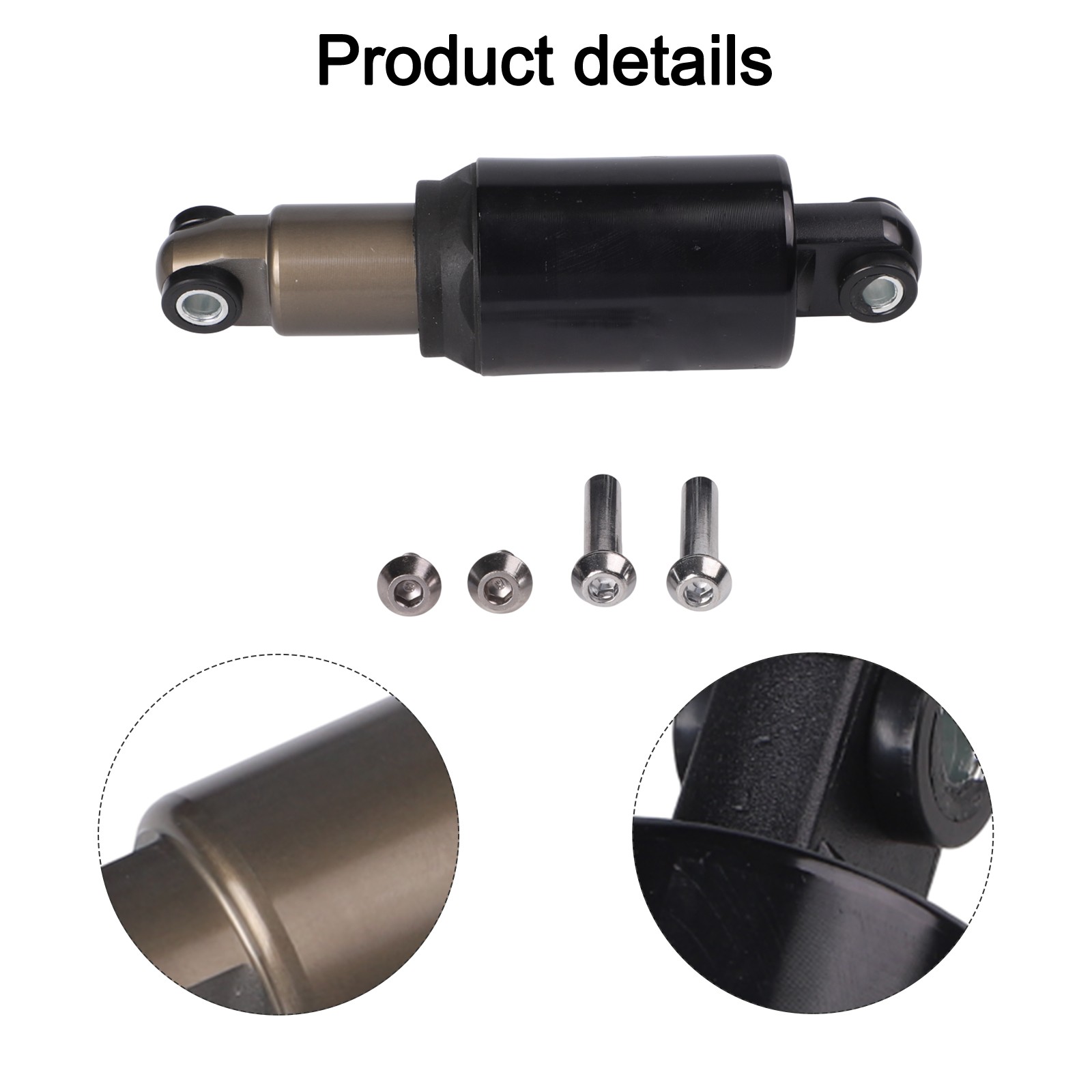 Mountain Bike Shock Absorber with Hydraulic Damping 8501000lbs 125150165 - Picture 23 of 26
