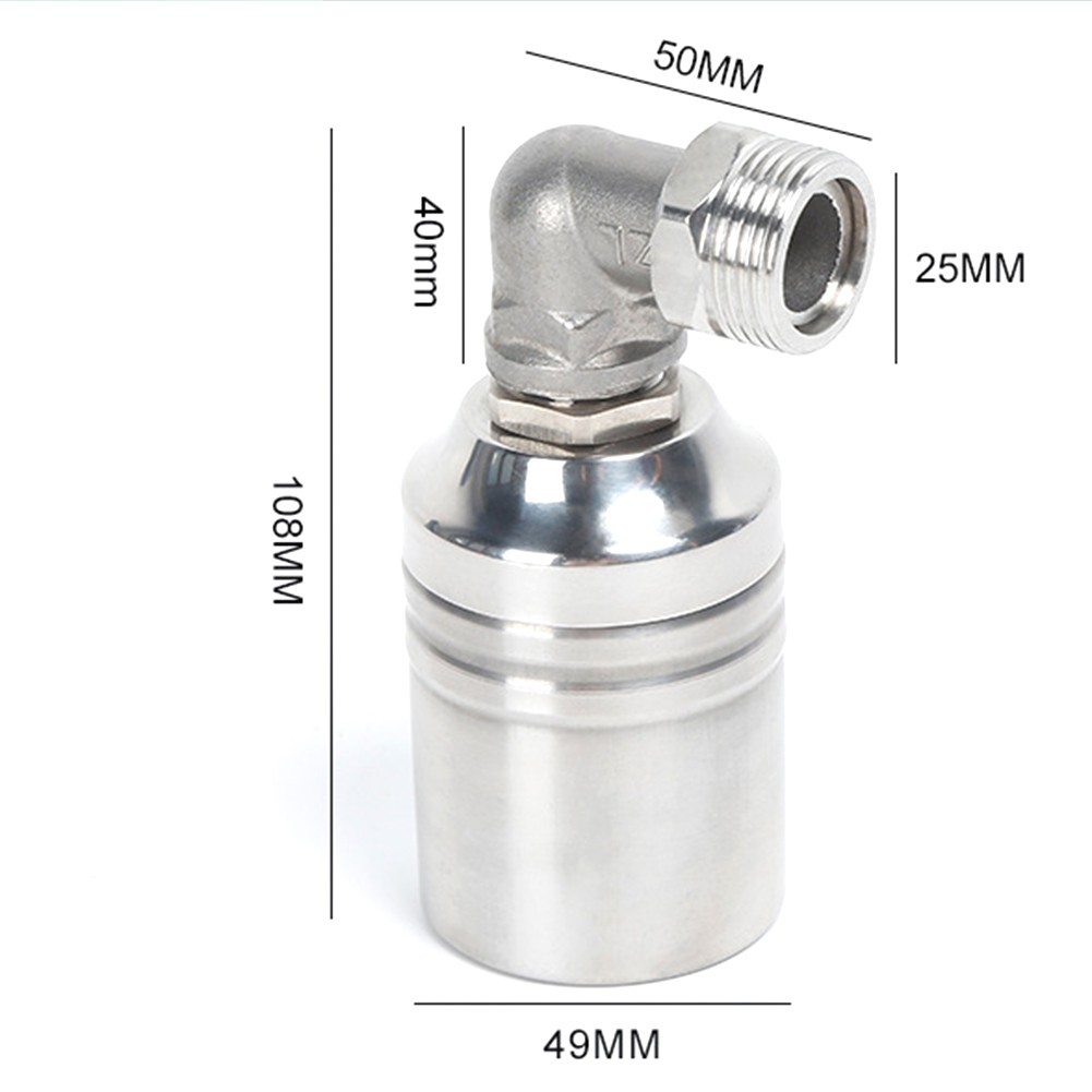 304 Stainless Steel Float Valve for Reliable Water Level Control in Pools