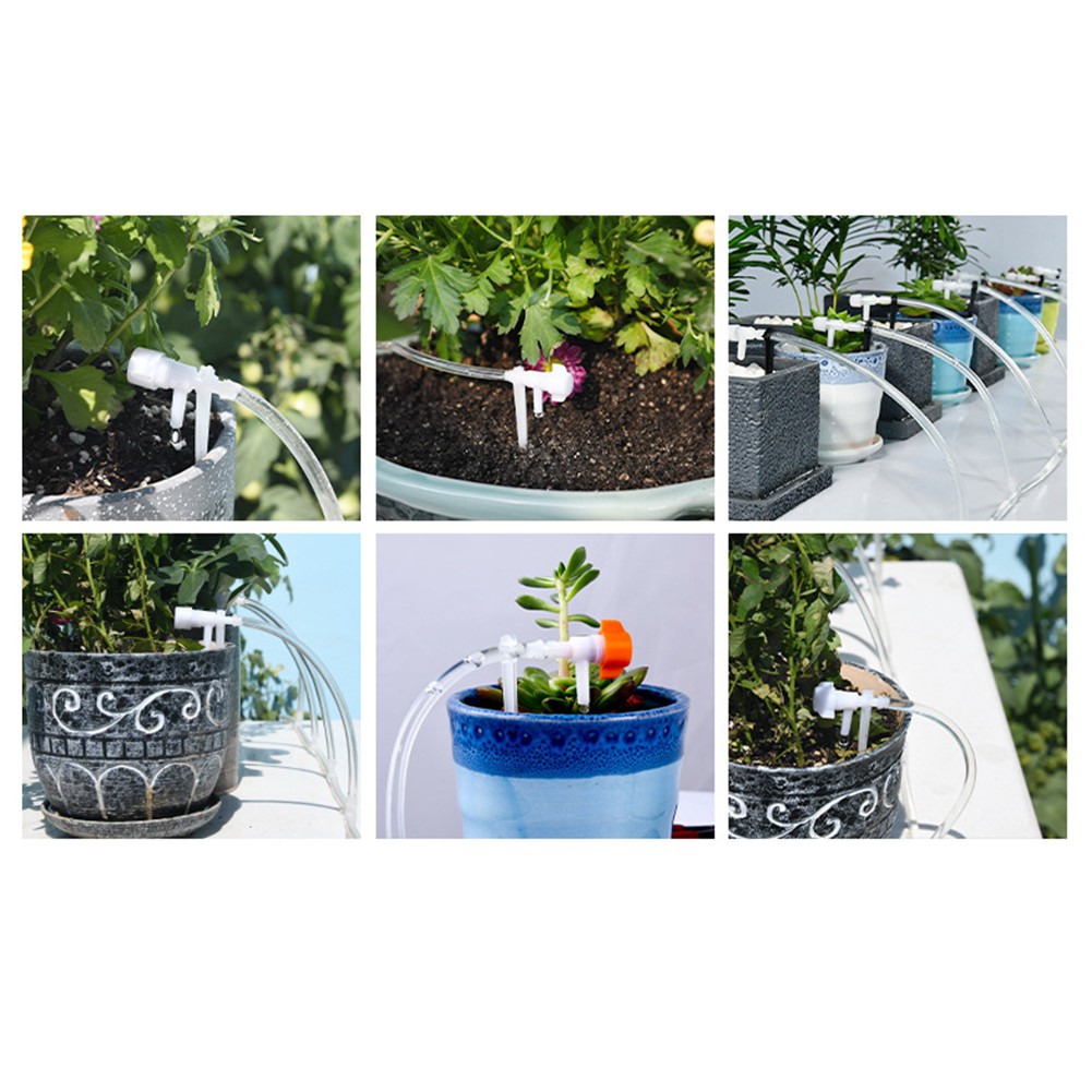 Riego automático de plantas líneas de goteo ajustables tecnología antisifón - Imagen 16 de 21