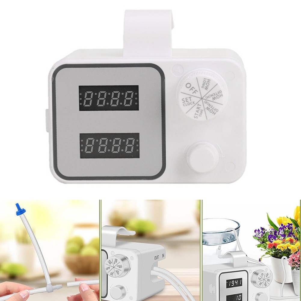 Riego automático de plantas líneas de goteo ajustables tecnología antisifón - Imagen 18 de 21