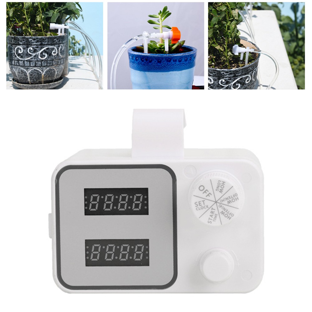 Riego automático de plantas líneas de goteo ajustables tecnología antisifón - Imagen 14 de 21